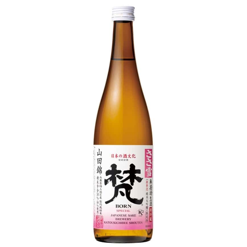 梵 ささ雪 酒雪 純米大吟釀 無濾過 Sparkling Sake 微發泡氣泡清酒 720ml - 限定品 (圖片2)