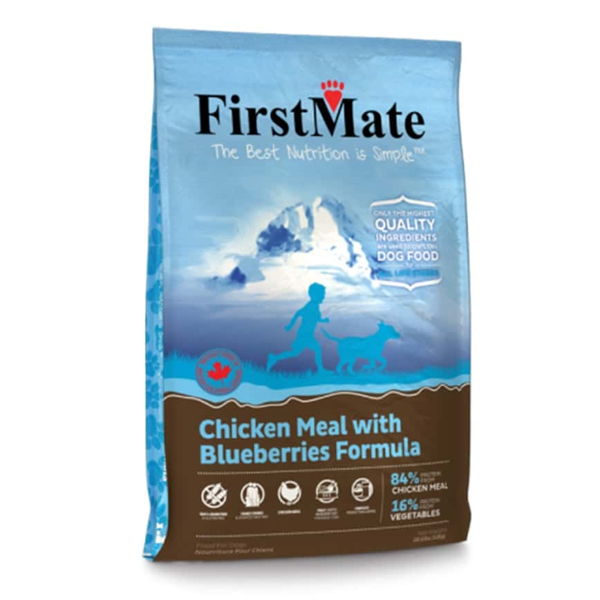 FirstMate 狗糧 無穀物全犬糧 雞肉+藍莓 (細粒) 14lb (新包裝) (圖片2)