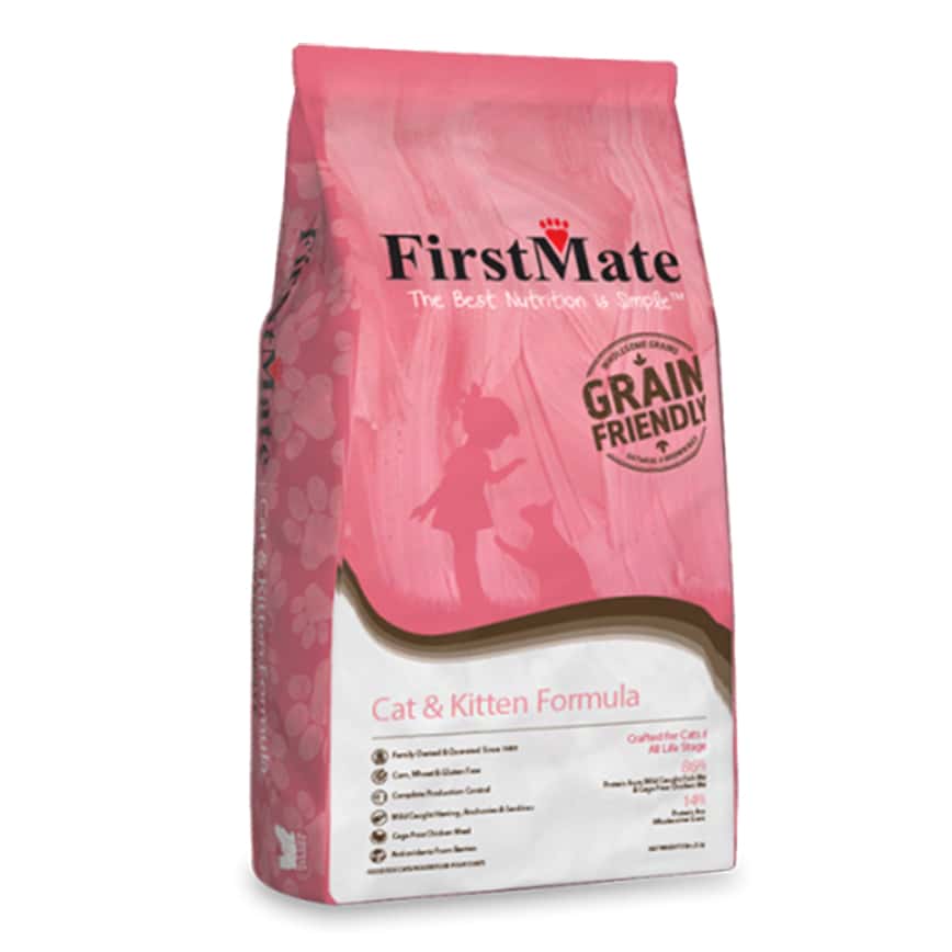 FirstMate 貓糧 優穀系列 成貓及幼貓糧 6kg (13.2lb) (圖片2)