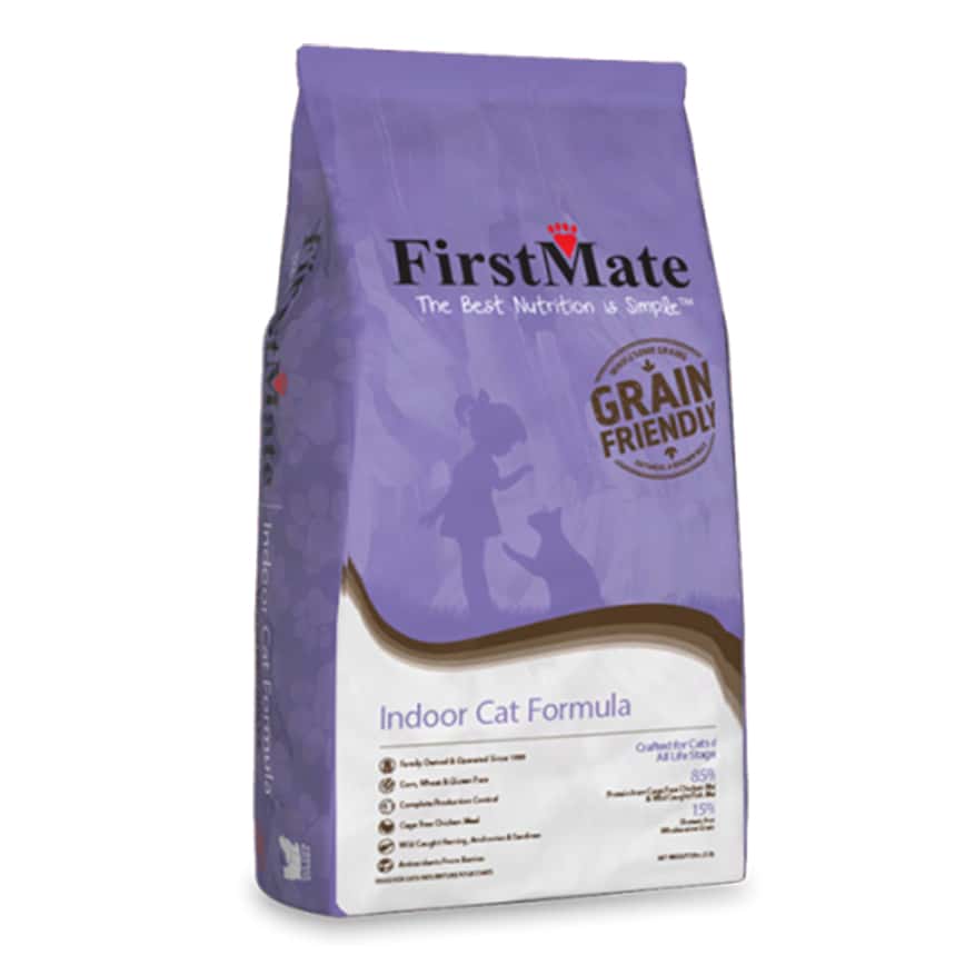 FirstMate 貓糧 優穀系列 室內貓配方糧 2.3kg (5lb) (圖片2)