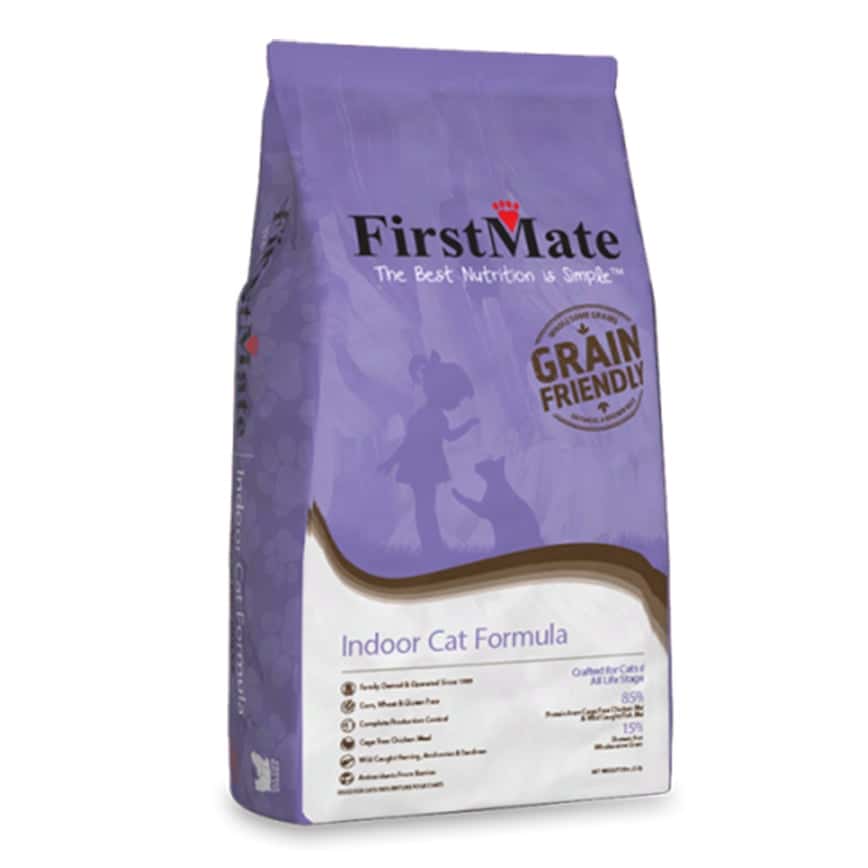 FirstMate 貓糧 優穀系列 室內貓配方糧 6kg (13.2lb 或3包2.3kg夾袋出) (圖片2)