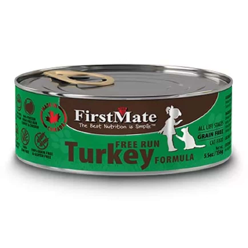 FirstMate 貓罐頭 無穀物走地火雞 156g (圖片2)