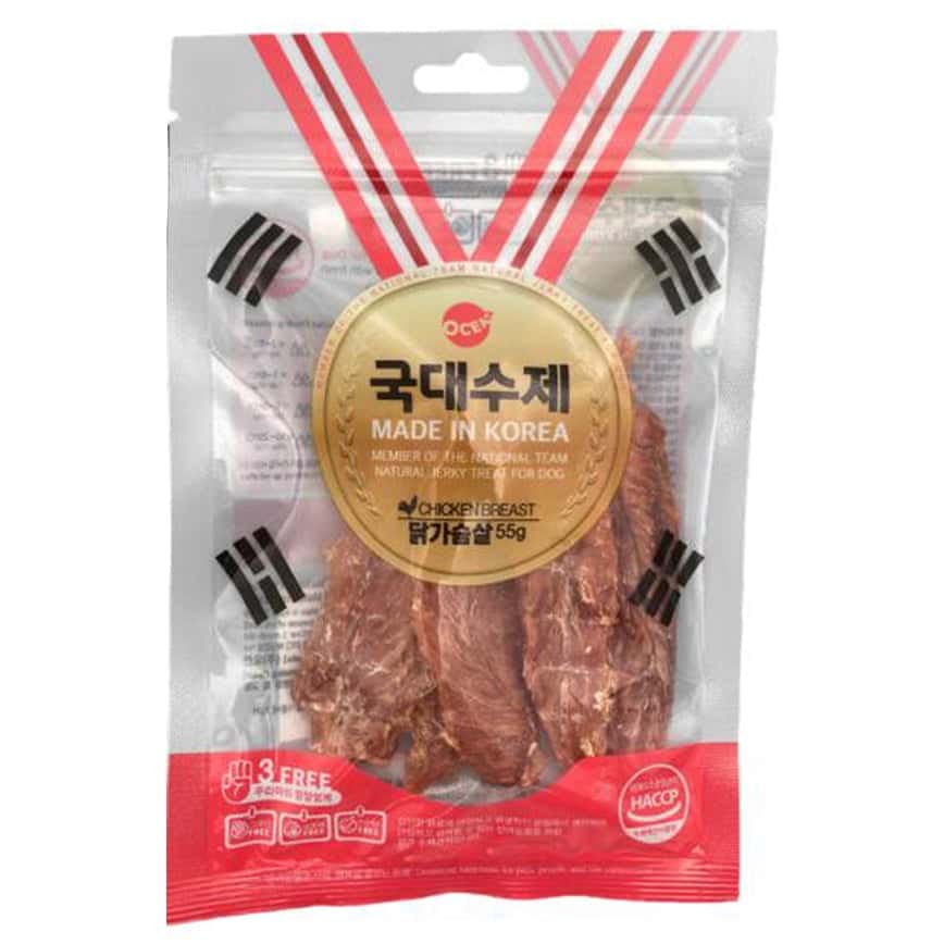 韓國風乾健康天然 狗零食 雞胸肉 60g (N-001) (圖片2)