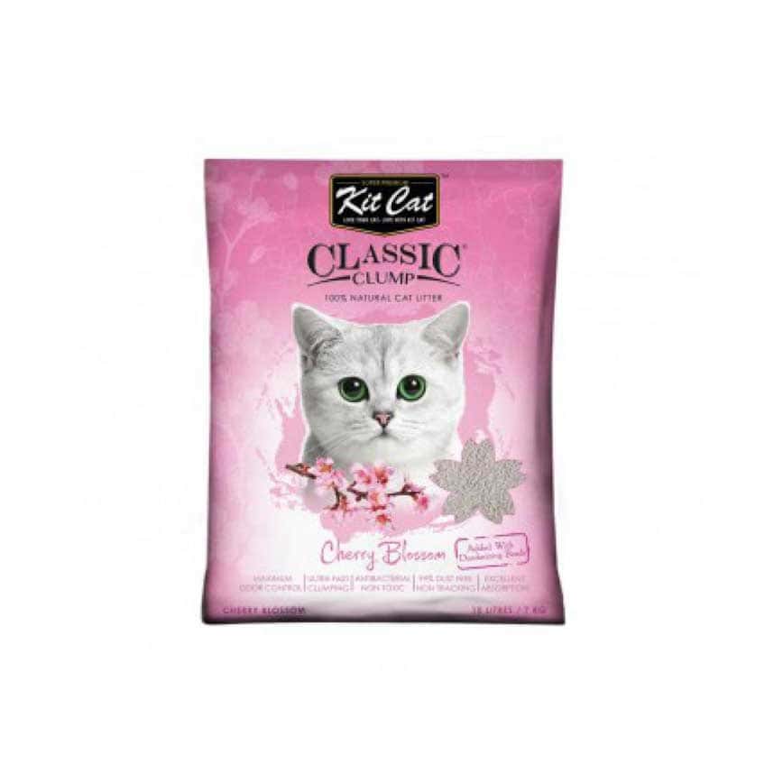 Kit Cat 天然凝結貓砂 櫻花味 10L (KC-007) (圖片2)