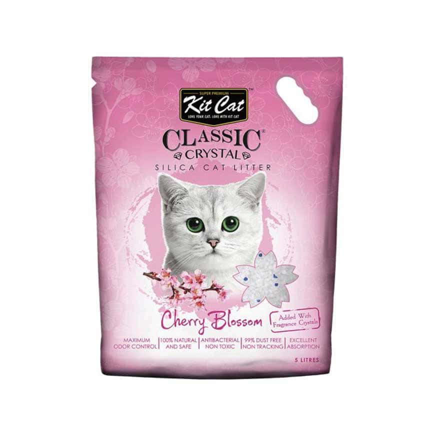 Kit Cat 天然 水晶貓砂 櫻花味 5L (KC-107) (圖片2)