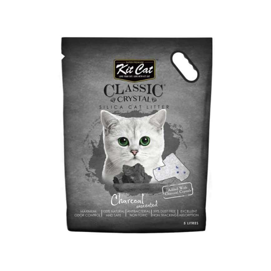 Kit Cat 天然 水晶貓砂 竹炭味 5L (KC-108) (圖片2)