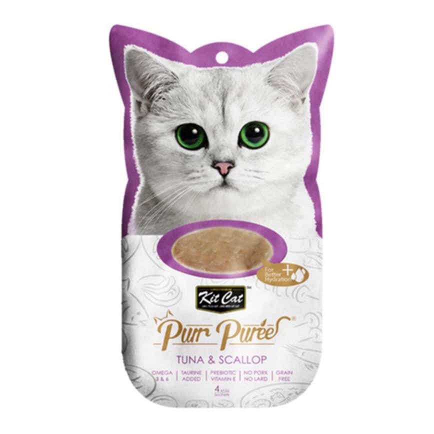 Kit Cat Purr Puree 養生肉醬 吞拿魚+扇貝 60g (KC-867) (圖片2)
