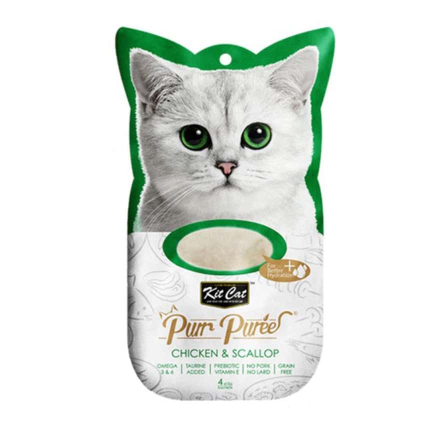 Kit Cat Purr Puree 養生肉醬 雞+扇貝 60g (KC-904) (圖片2)
