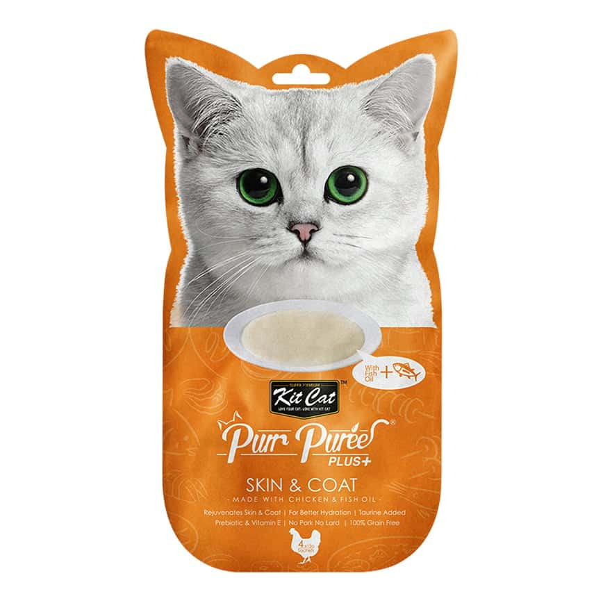 Kit Cat Purr Puree Plus 養生雞肉醬 皮膚護理 60g (KC-3222) (圖片2)