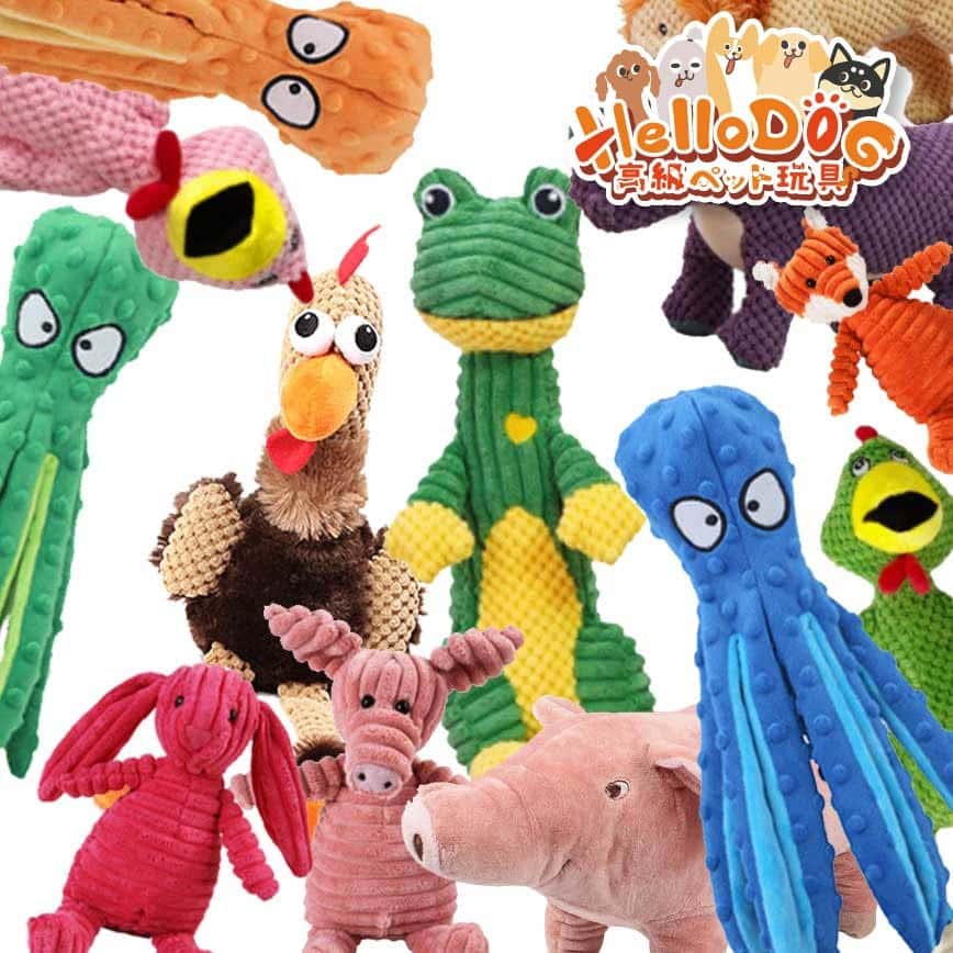 HelloDOG 玩具嚴選 毛絨公仔 1個 (款式隨機) (圖片2)