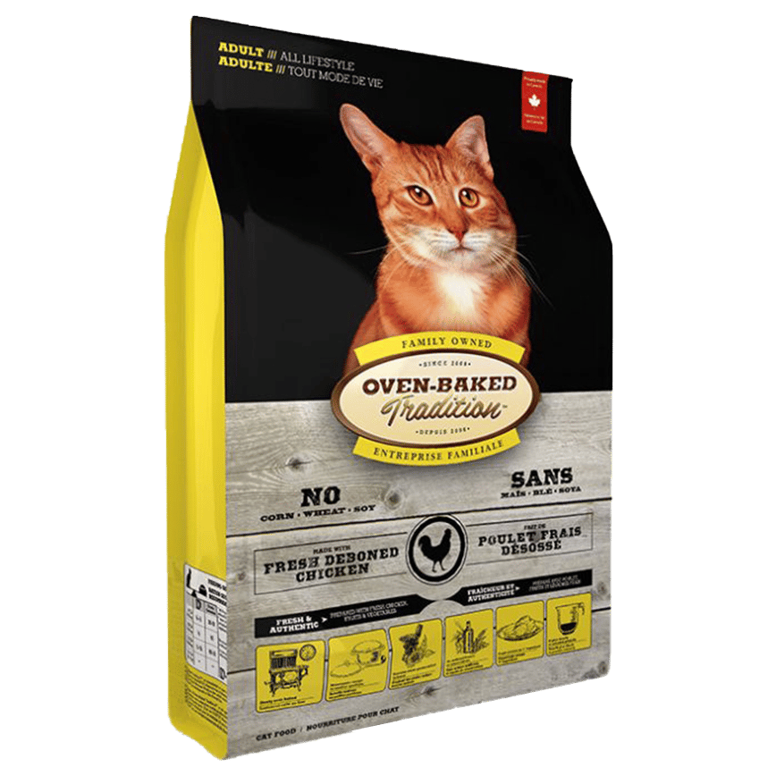 Oven Baked 貓糧 雜莓走地雞配方 5lb (鮮黃色) (OBT_C_5C) (圖片2)