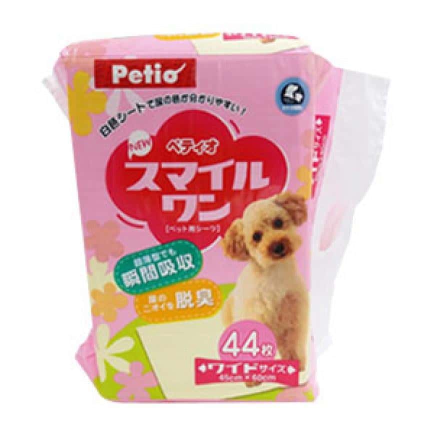 Petio 除臭超薄 寵物尿墊 狗尿墊 狗尿片 [45*60 L碼 44枚] (粉紅) (91601724) (圖片2)