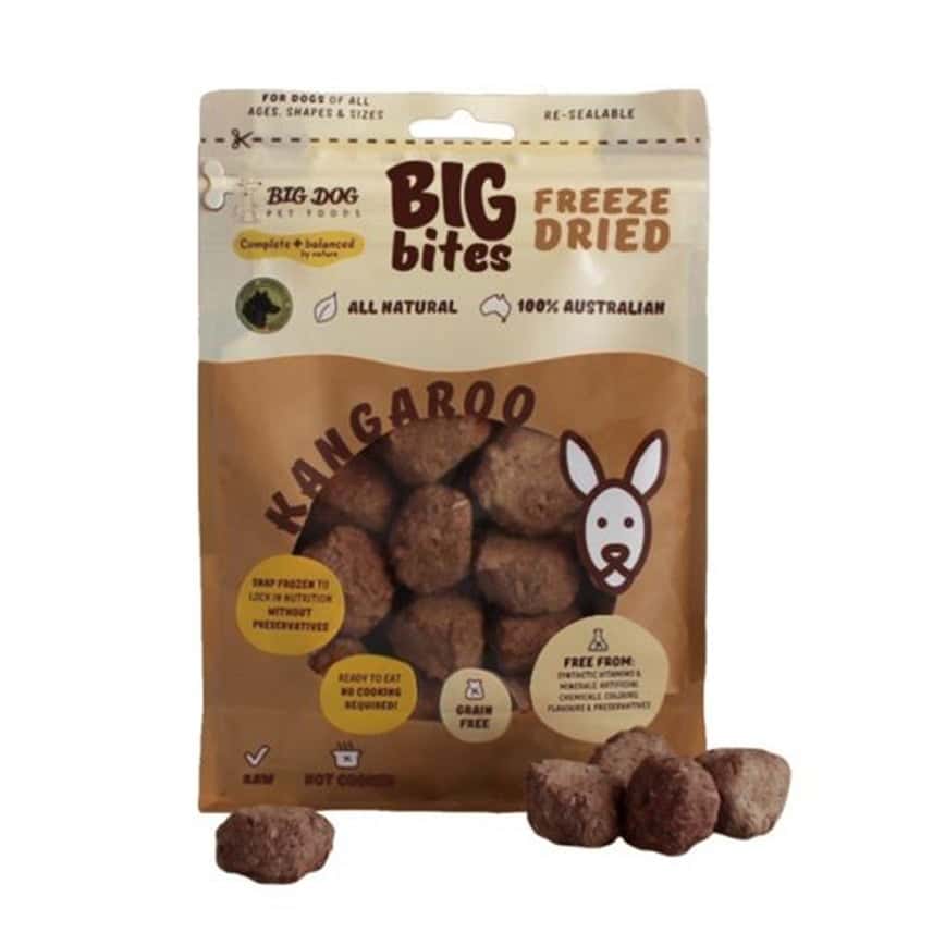 Big Dog 冷凍脫水狗糧 袋鼠配方 490g (BD_K) (圖片2)