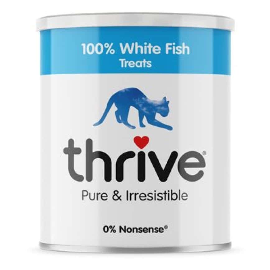 Thrive 貓狗零食 脆樂芙 冷凍脫水小食 白魚 Freeze Dried White Fish 110g (貓犬用) (T_C_WF_L) (圖片2)