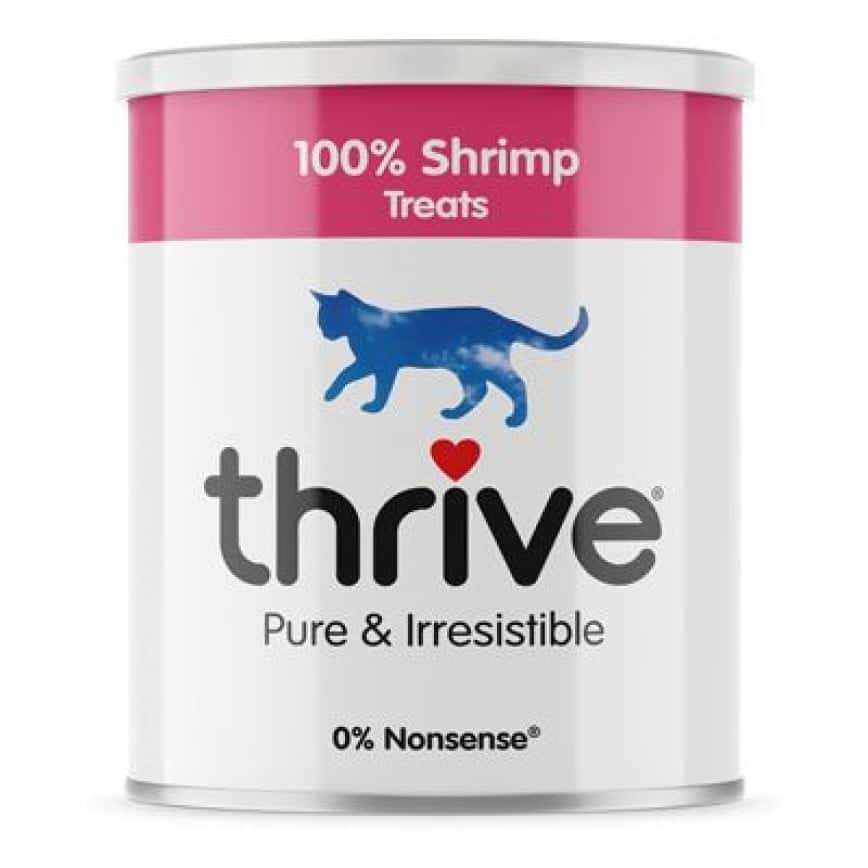 Thrive 貓狗零食 脆樂芙 冷凍脫水小食 海蝦 Freeze Dried Shrimp 110g (貓犬用) (圖片2)