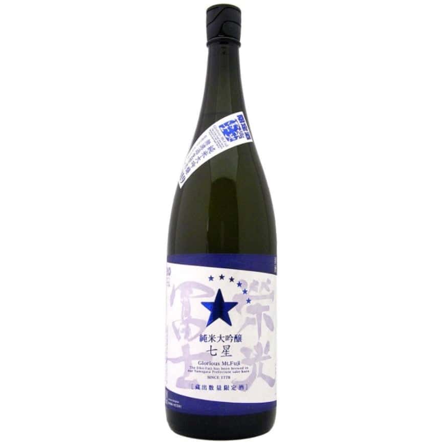 榮光富士 七星 純米大吟釀 無濾過生原酒 1.8L - 期間限定 (圖片2)