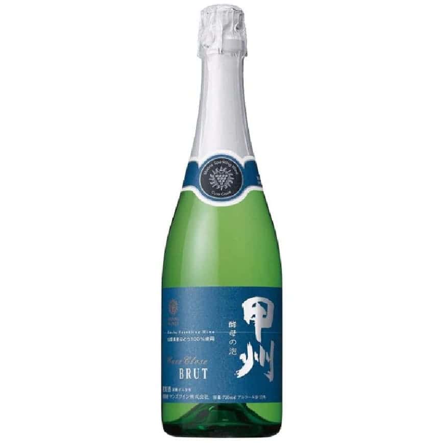 Kikkoman MANNS WINES 甲州 酵母の泡 葡萄氣泡酒 BRUT 720ml (藍) (圖片2)
