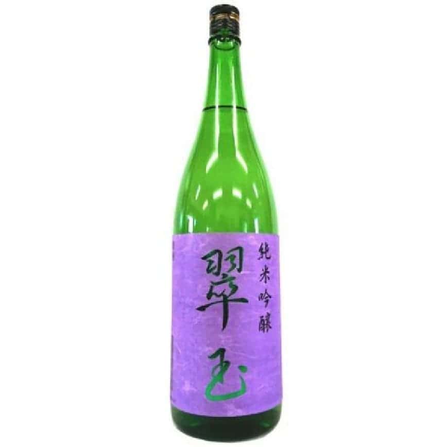 両關酒造 翠玉 純米吟釀 1.8L (紫‧綠字) (圖片2)