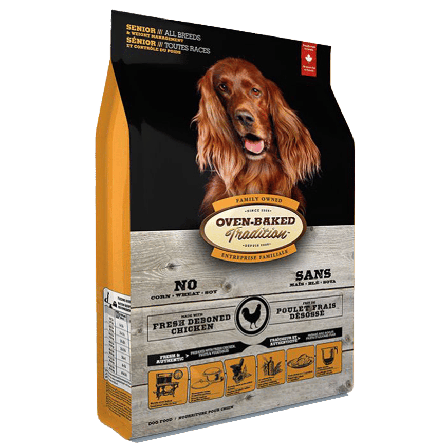 Oven Baked 狗糧 老犬或體重控制配方 大粒 5lb (OBT_5S) (圖片2)