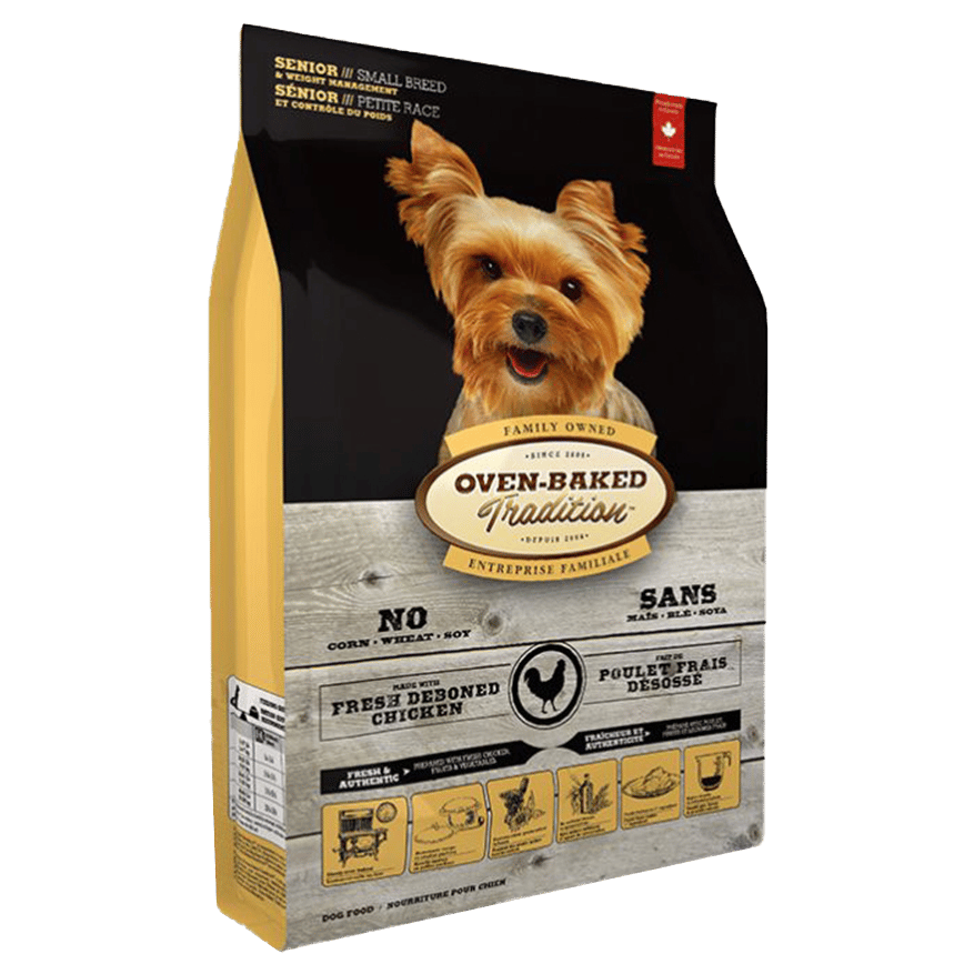 Oven Baked 狗糧 老犬或體重控制配方 細粒 5lb (OBT_5S_S) (圖片2)