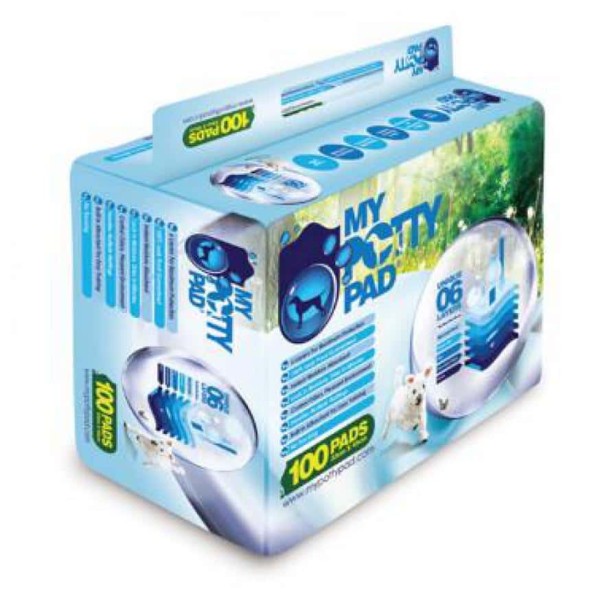 My Potty Pad 殿堂吸 寵物尿墊 狗尿墊 狗尿片 MPP100 [33*45 S碼 100PADS] (圖片2)