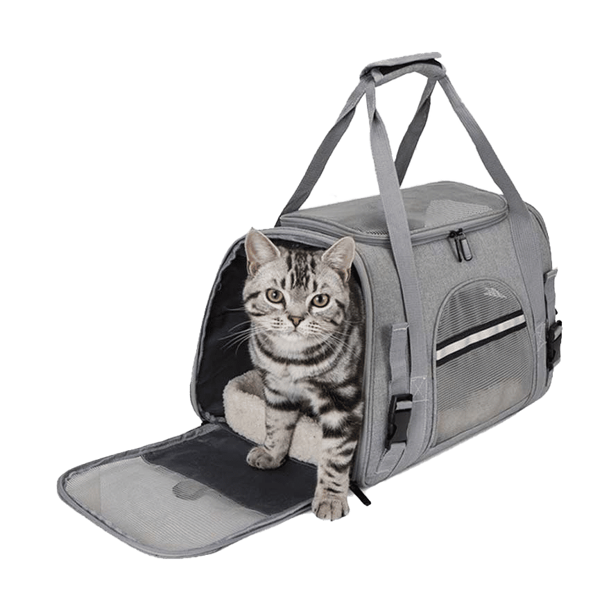 多功能可折疊透氣寵物袋 顏色隨機 (貓犬用) (圖片2)