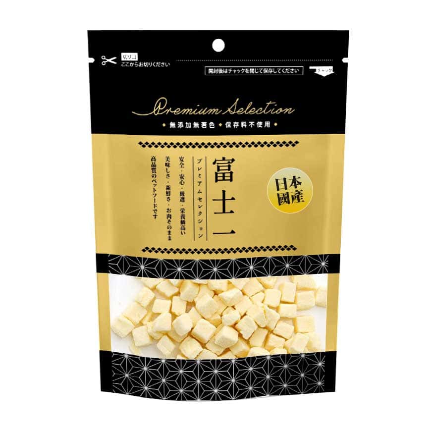 富士一 寵物小食 日本芝士奶酪粒 100g (貓犬用) (圖片2)