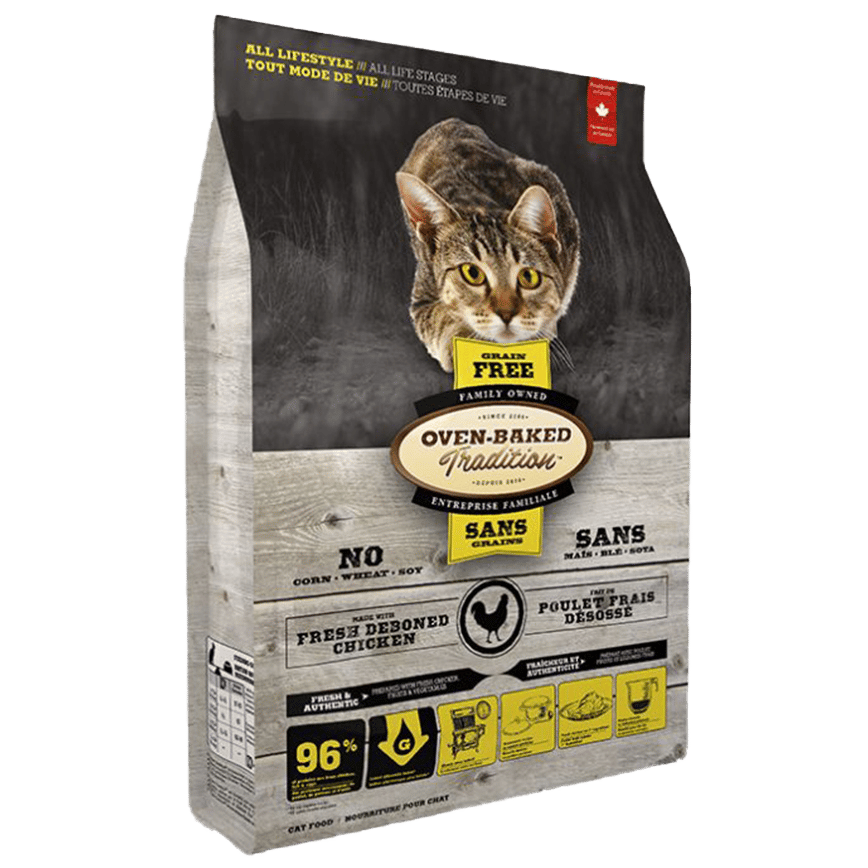 Oven Baked 貓糧 無穀物 雞魚配方 10lb (OBT_C_10PP) (圖片2)
