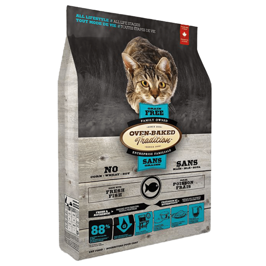 Oven Baked 貓糧 無穀物 七種魚配方 10lb (OBT_C_10PPF) (圖片2)