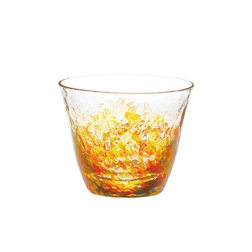 日本清酒杯 津輕びいどろ 陽の彩 (CN17703-D03) (圖片2)