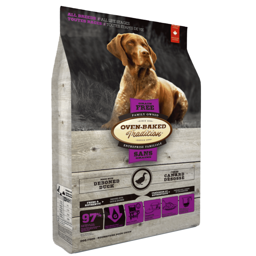 Oven Baked 狗糧 無穀物 鴨肉配方 大粒 23lb (OBT_23PPD) (圖片2)