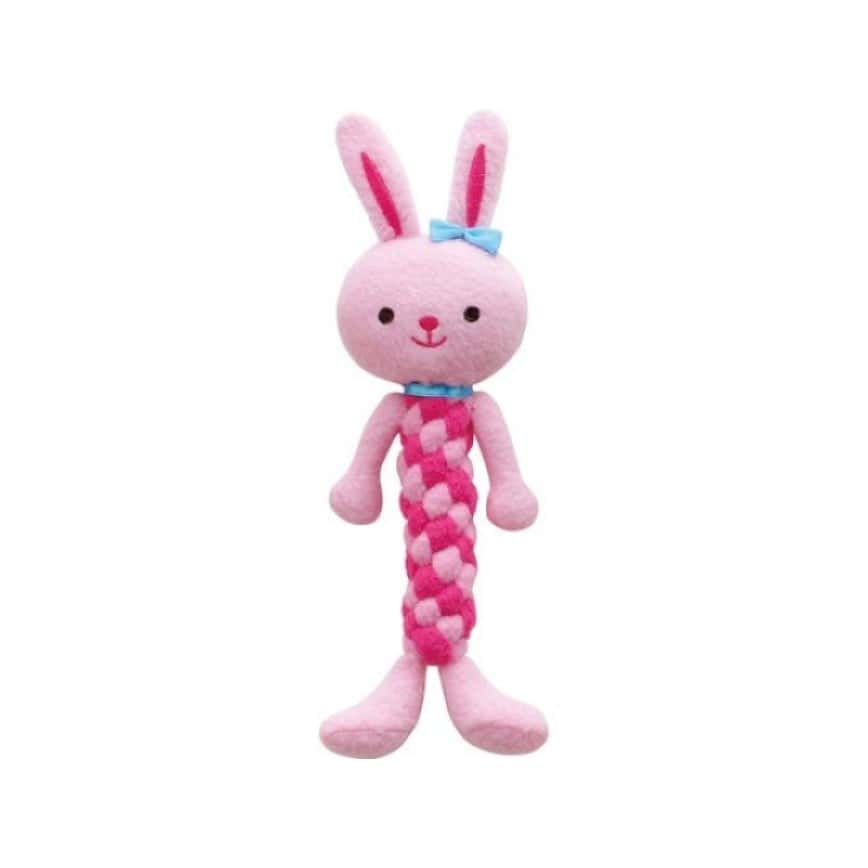 日本Bonbi ILOVEPETS Dental Animal 嚴選狗狗護齒玩具 兔兔 (圖片2)