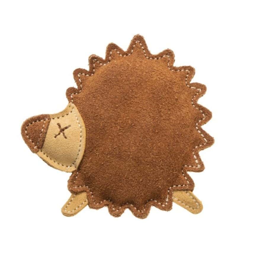 日本FAD 狗狗牛皮手製玩具 刺蝟 一個入 (圖片2)