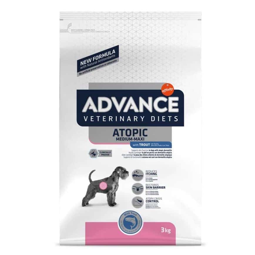 ADVANCE 處方糧 狗糧 中大型犬皮膚配方 ATOPIC MEDIUM-MAXI 3kg (529310) (圖片2)