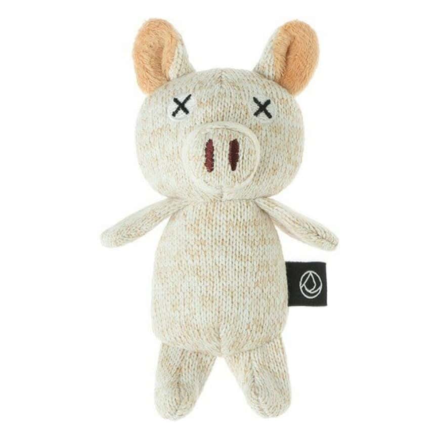 日本FAD 狗狗針織發聲玩具 小豬 一個入 (圖片2)