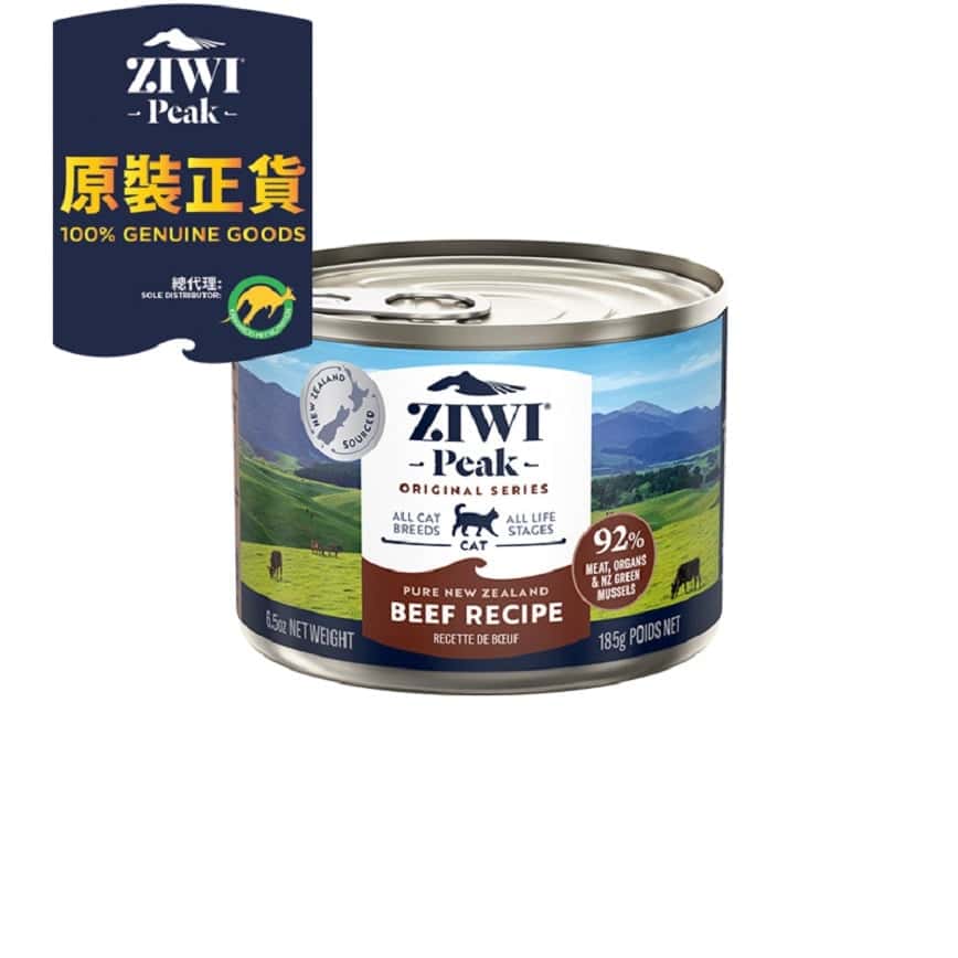 ZiwiPeak 貓罐頭 牛肉配方 Beef 185g (CCB185) (圖片2)