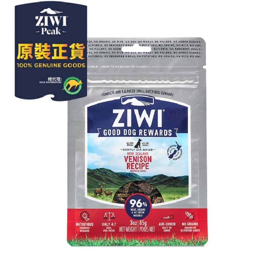 ZiwiPeak 狗小食 風乾鹿肉配方 Venison 85g (GDV) (圖片2)