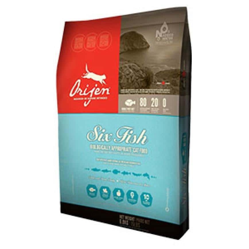 Orijen 貓糧 渴望貓糧 無穀物貓糧 Six Fish 六種魚味 6.8kg 原裝香港行貨保證 (圖片2)