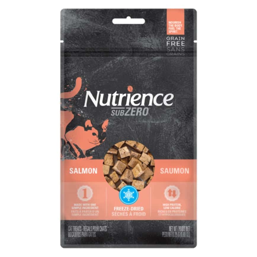 Nutrience SUBZERO 貓零食 凍乾脫水貓零食 三文魚 25g (C2984) (圖片2)