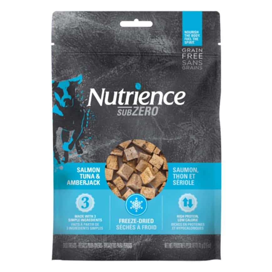 Nutrience SUBZERO 狗零食 凍乾脫水狗小食 三種魚 70g (D6522) (圖片2)