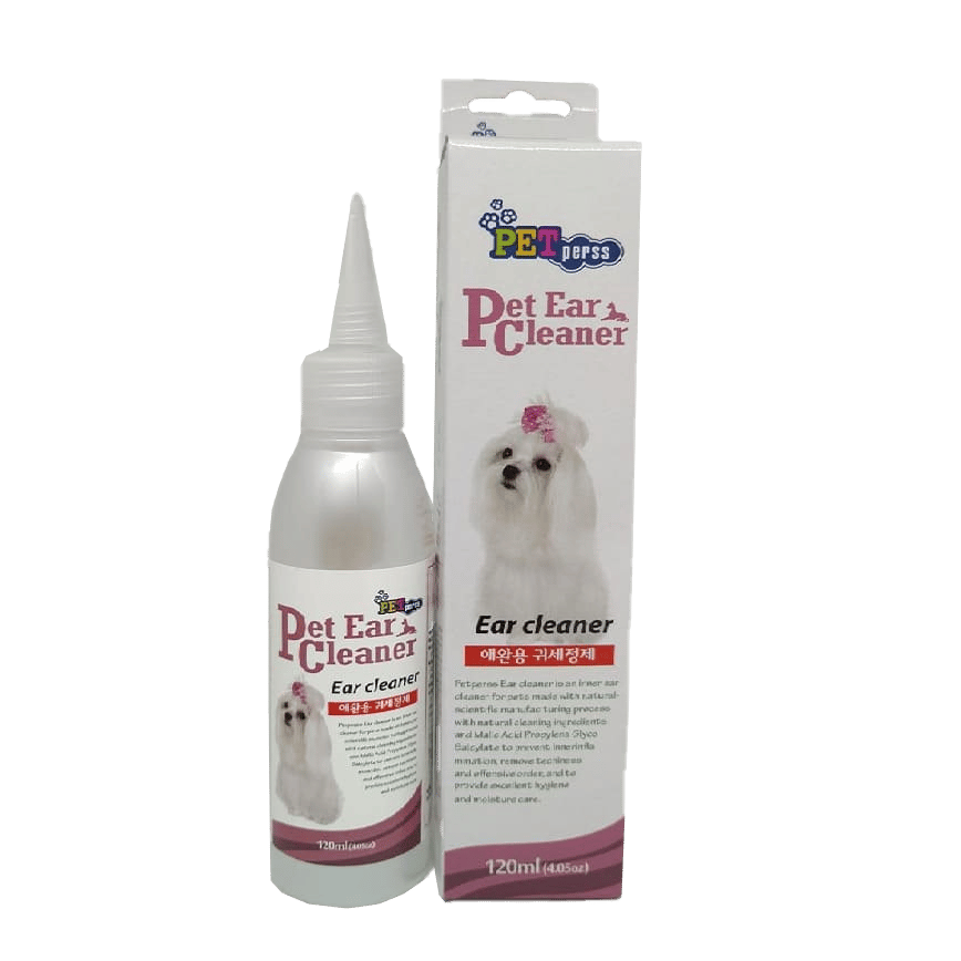 PETperss 天然耳朵清潔劑 120ml (貓犬用) (PP-90152) (圖片2)
