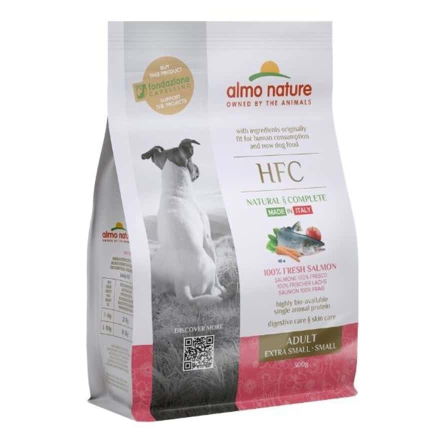 Almo Nature HFC 狗糧 成犬新鮮三文魚 細粒裝 1.2kg (9260) (圖片2)