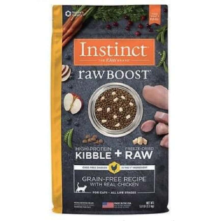 Instinct 貓糧 本能 貓糧 無穀物生肉系列 雞肉 5lb (658627) (圖片2)