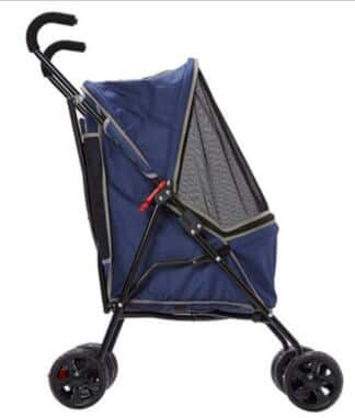 Petio Porta 寵物外出 輕便折疊手推車 藍色 (圖片2)
