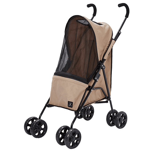 Petio Porta 寵物外出 輕便折疊手推車 米色 (圖片2)