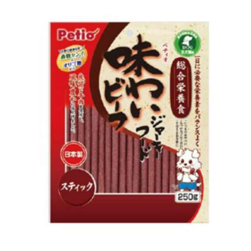 Petio 狗零食綜合營養 日本產濃郁牛肉條 腸胃健康 250g (90502539) (圖片2)