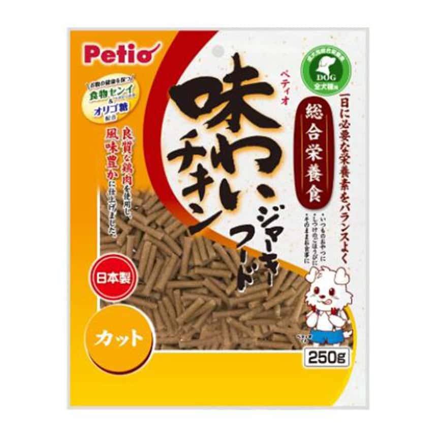 Petio 狗零食綜合營養 日本產美味雞肉粒 腸胃健康 250g (90502309) (圖片2)