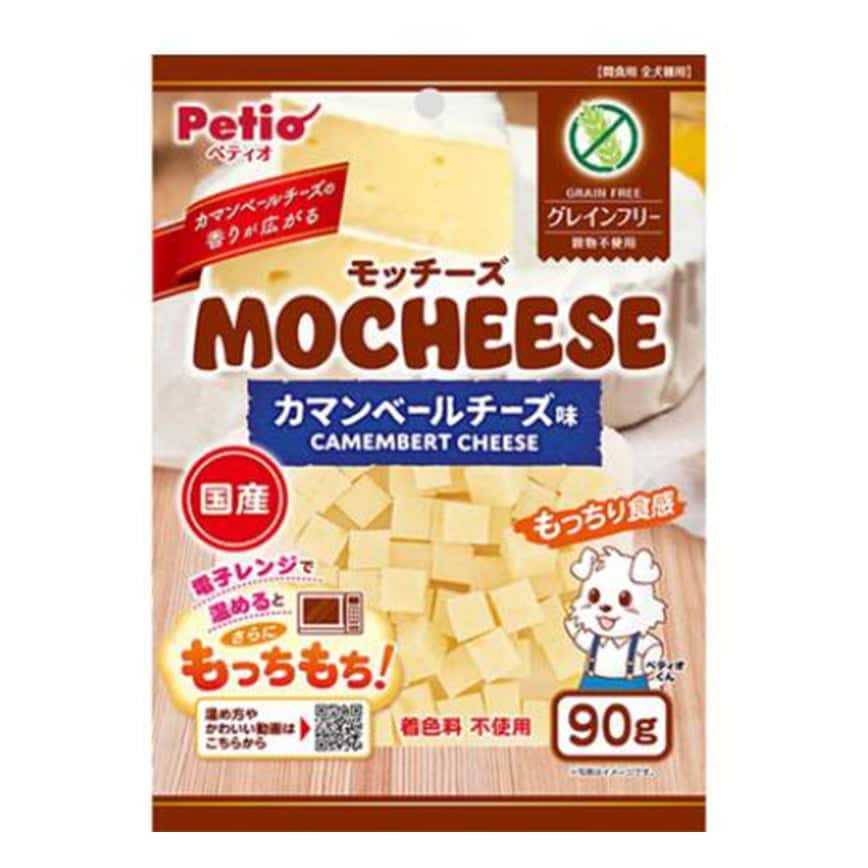 Petio 狗零食 日本產 低敏無穀物 卡門貝爾芝士粒 (可加熱 輔助餵藥) 90g (90502544) (圖片2)