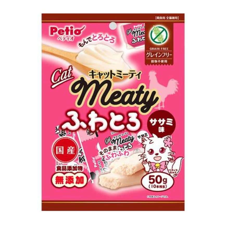 Petio Meaty 貓零食 日本產無穀物 鬆軟雞胸肉肉醬 50g (90602562) (圖片2)