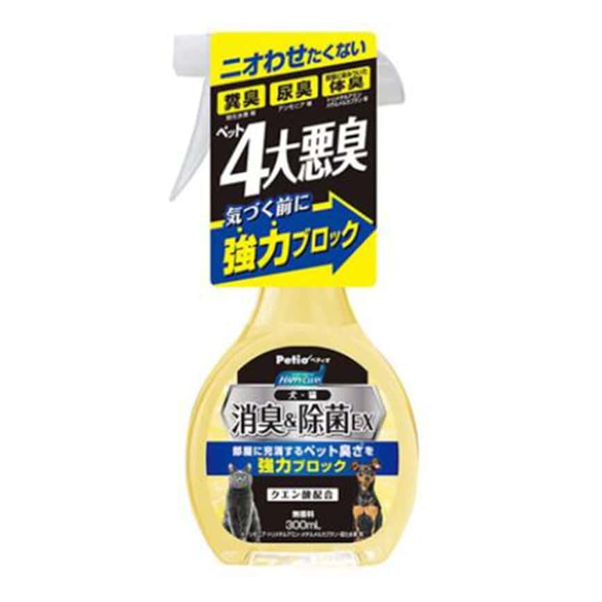 Petio 強力快速除臭除菌噴霧EX 300ml (貓犬用) (91602463) (圖片2)